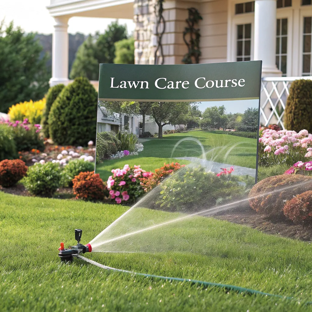 Lawn care course brochure